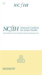 Mobile Screenshot of infanthealth.org